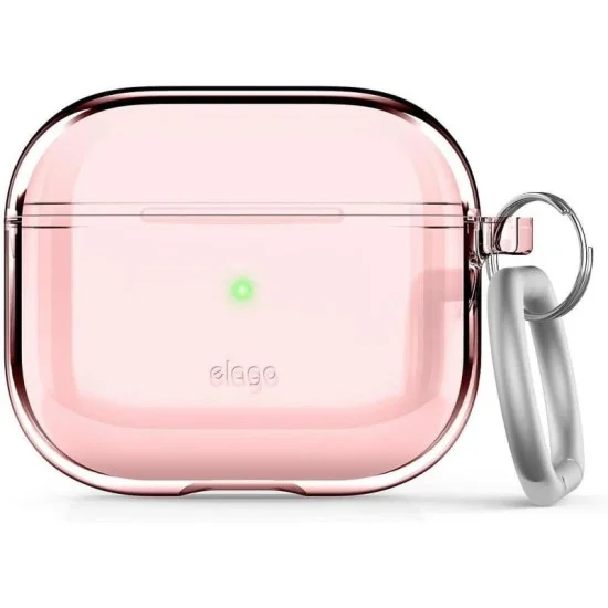Elago Clear Protective Case For Apple Airpods 3 - Pink